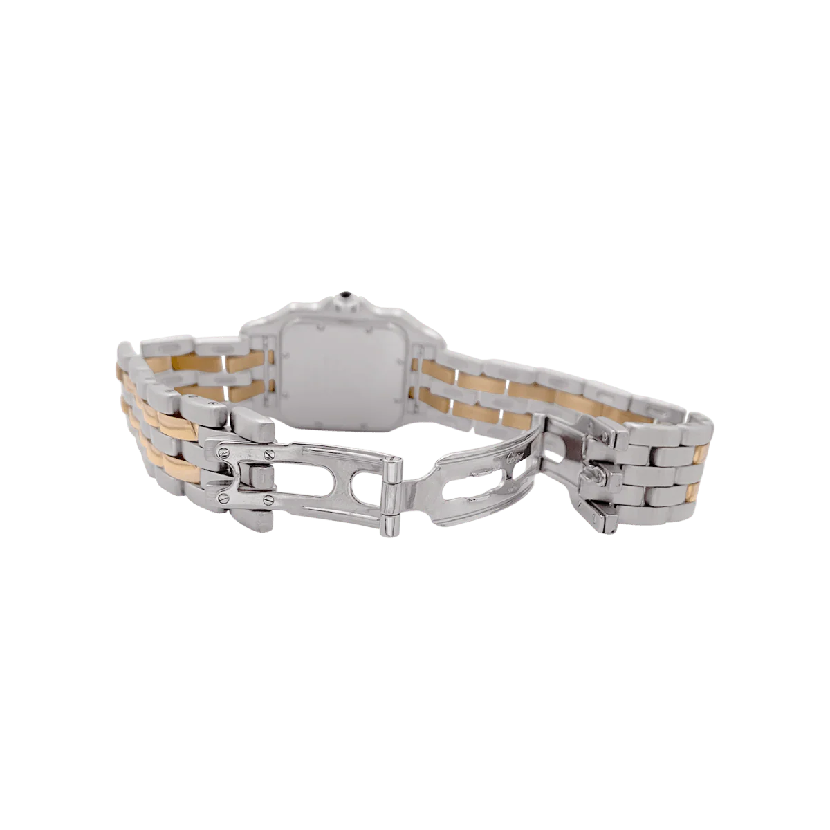 Montre CARTIER "Panthère" en or jaune et acier - Image 5