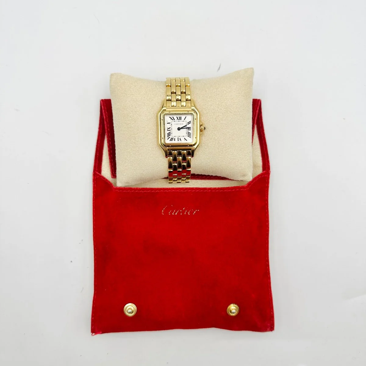 Montre CARTIER "Panthère" en or jaune - Image 5