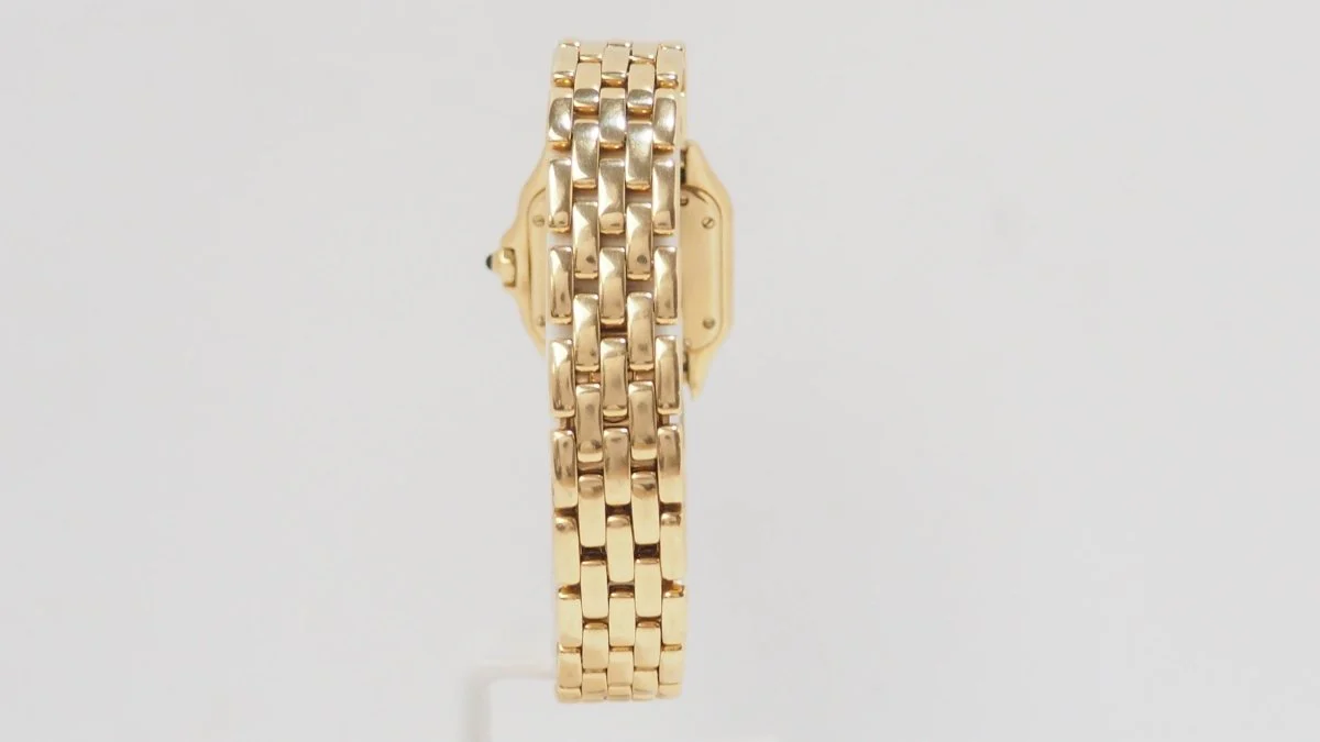 Montre Cartier Panthère en or jaune - Image 9