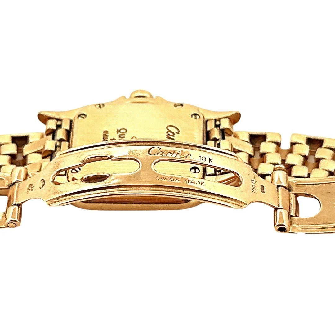 Montre CARTIER "Panthère" en or jaune - Image 5
