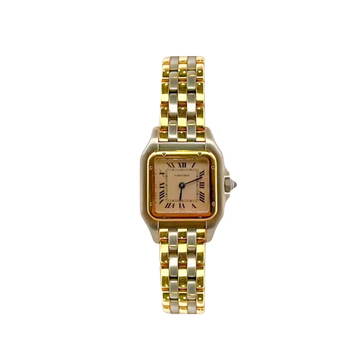 Montre CARTIER "Panthère" en or jaune et acier