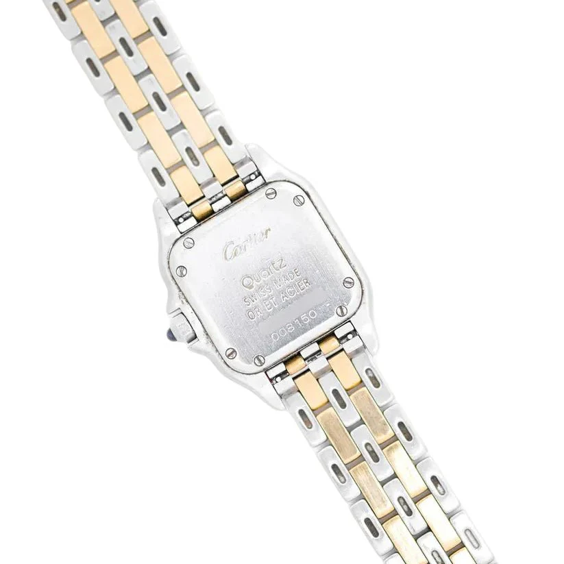 Montre CARTIER "Panthère" en or jaune et acier - Image 14