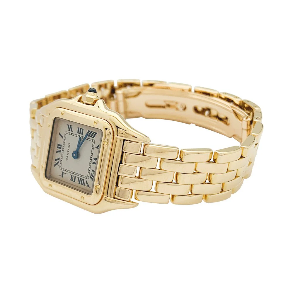 Montre Cartier, "Panthère", or jaune. - Image 2