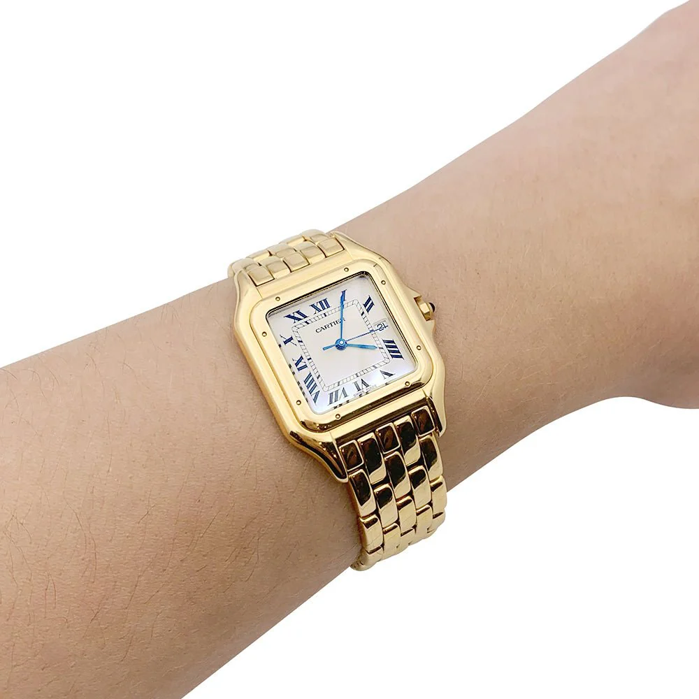 Montre Quartz CARTIER "Panthère" en or jaune - Image 2