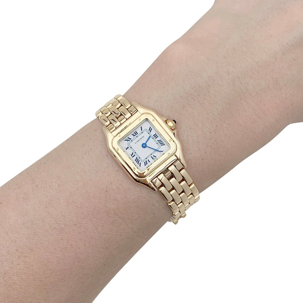 Montre CARTIER "Panthère" en or jaune - Image 2
