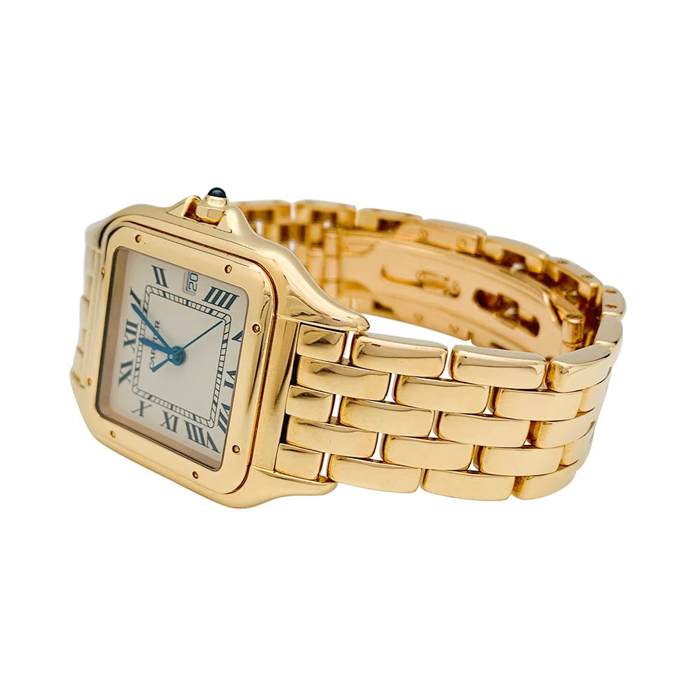 Montre Cartier ,"Panthère", or jaune. - Image 5