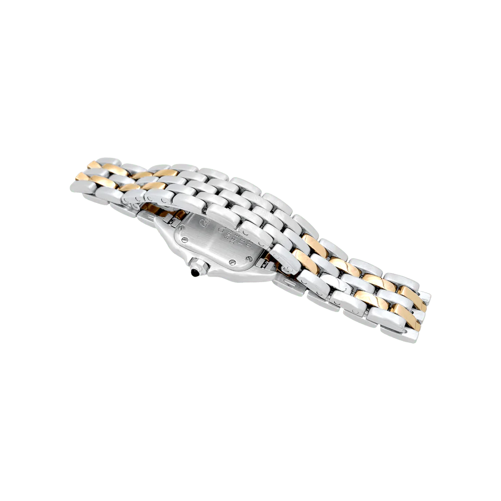 Montre CARTIER "Panthère" en or jaune et acier - Image 4