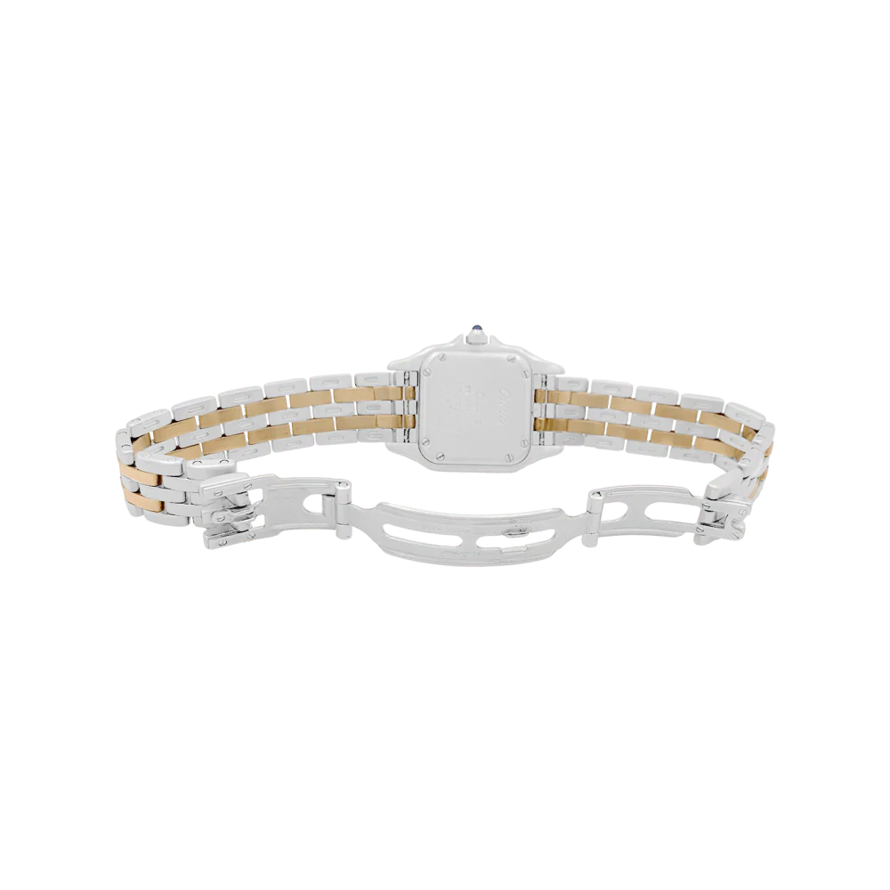 Montre CARTIER "Panthère" en or jaune et acier - Image 6