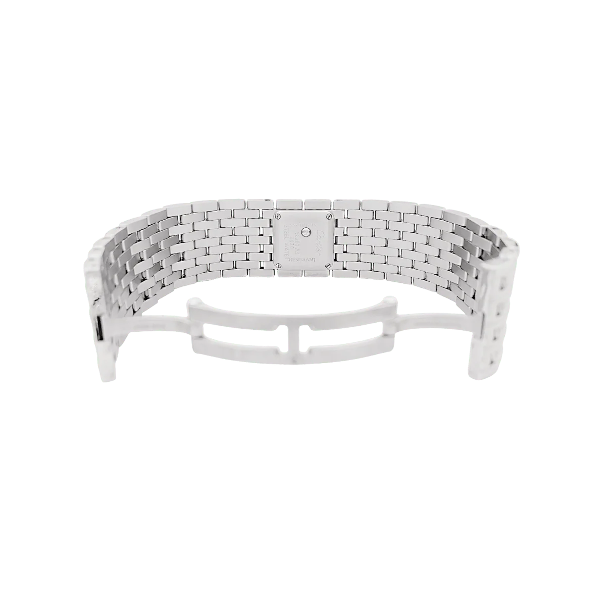 Montre CARTIER "Panthère ruban" en acier et nacre - Image 5