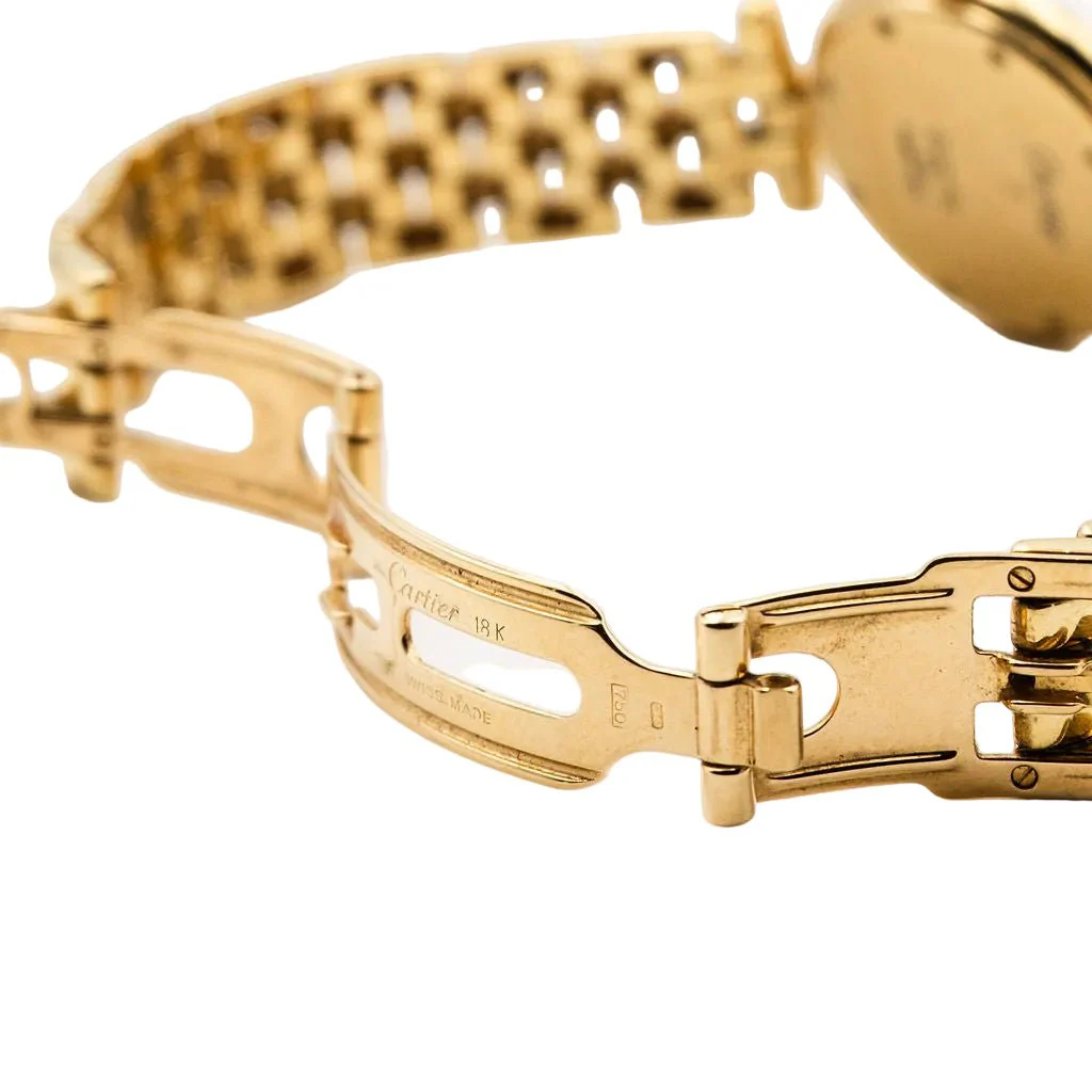 Montre CARTIER "Panthère Vendôme" en or jaune et quartz - Image 5