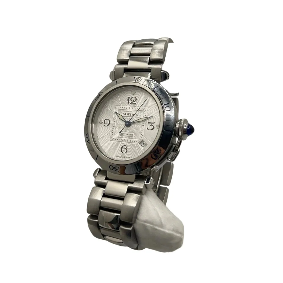 Montre CARTIER "Pascha" en acier - Image 15
