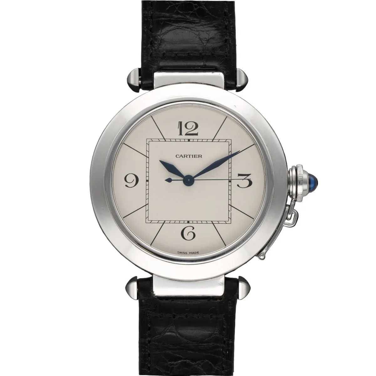 Montre CARTIER "Pasha" en acier
