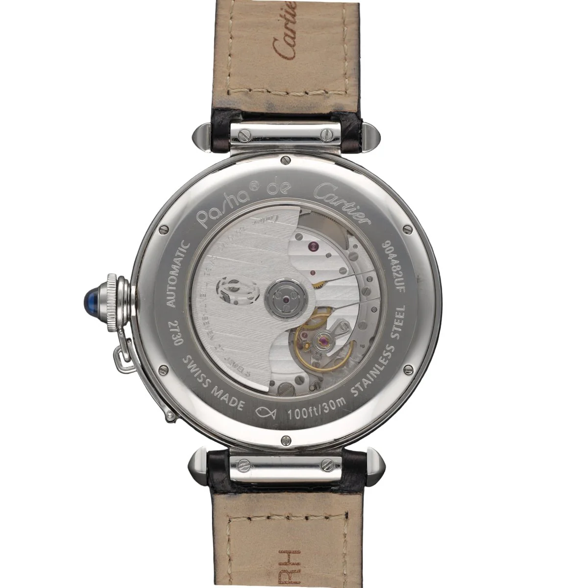 Montre CARTIER "Pasha" en acier - Image 2