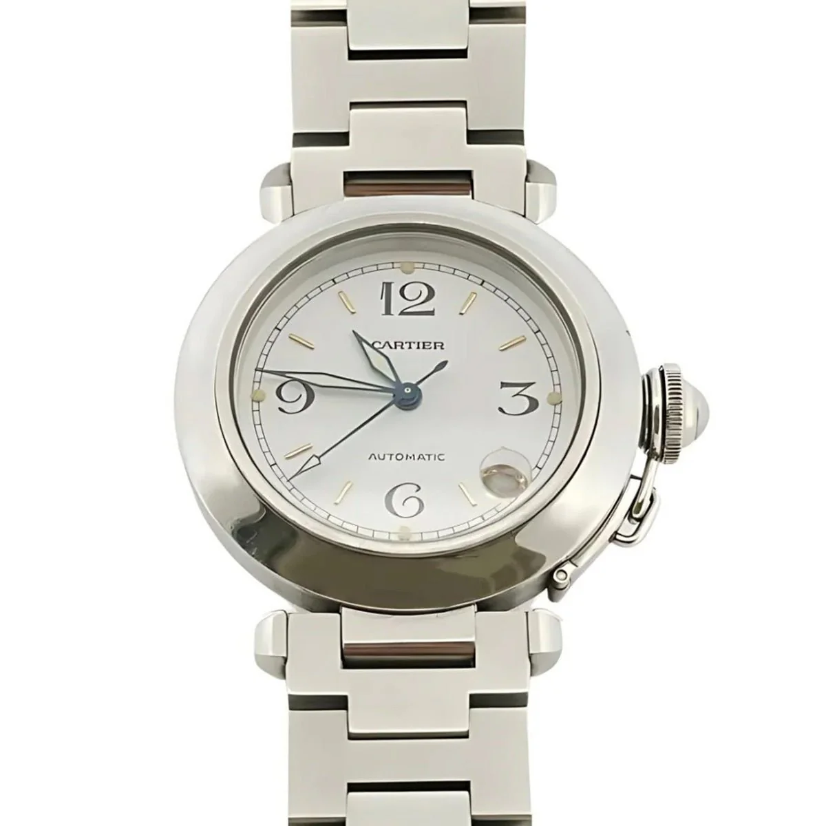 Montre CARTIER "Pasha" en acier