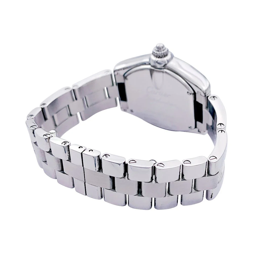 Montre CARTIER "Roadster", acier sur acier. - Image 3