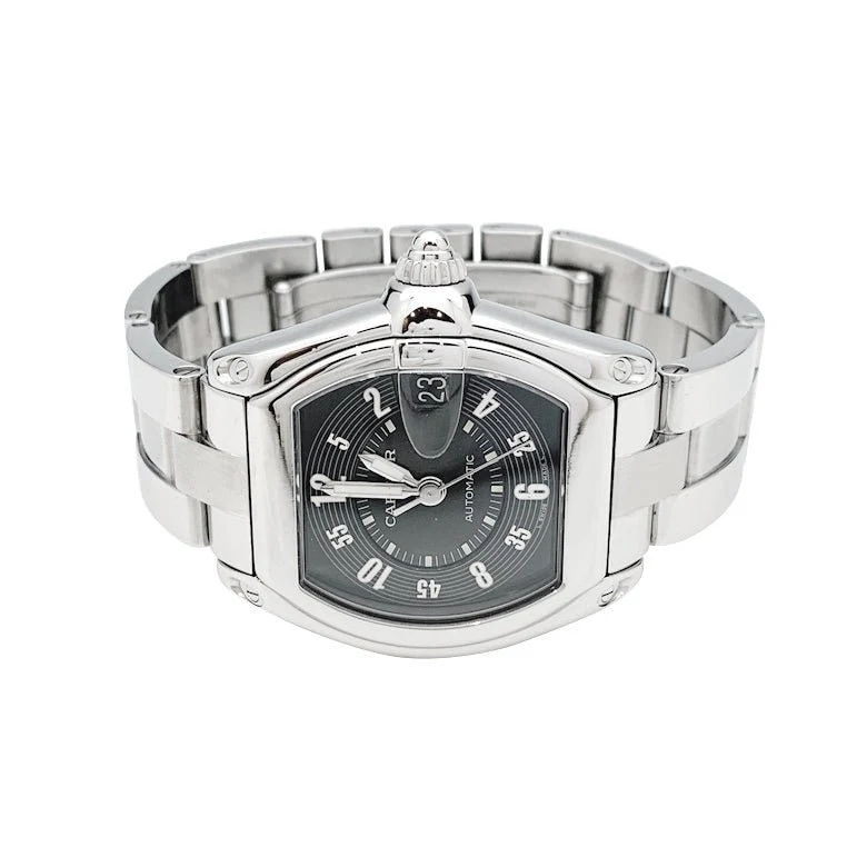 Montre Cartier Roadster en acier. - Image 4