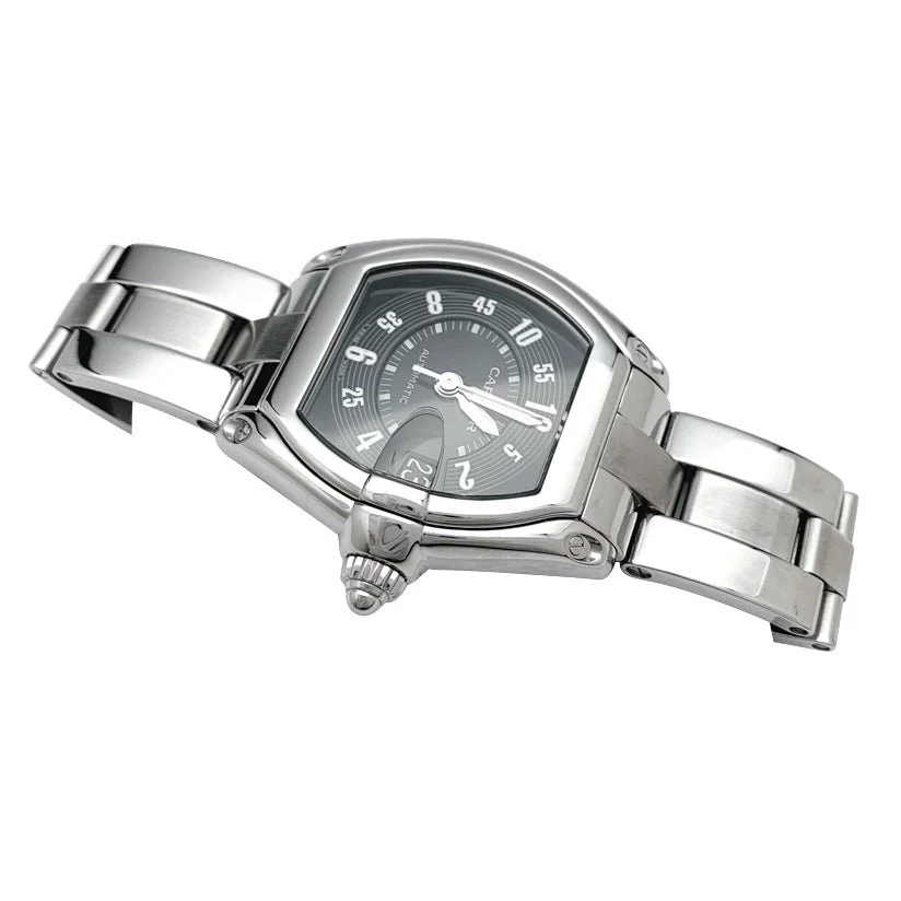 Montre Cartier Roadster en acier. - Image 5