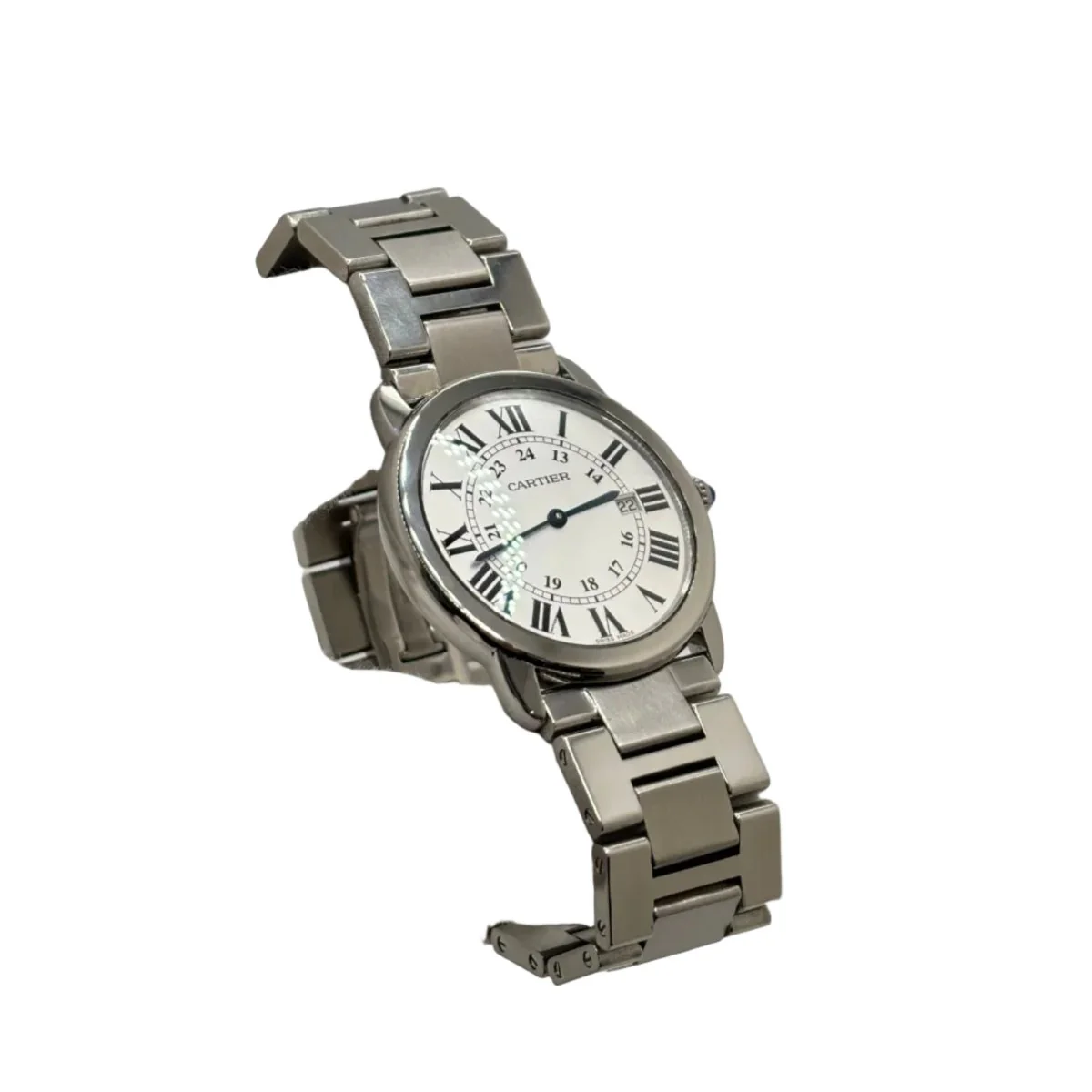 Montre CARTIER "Ronde Solo" en acier - Image 3