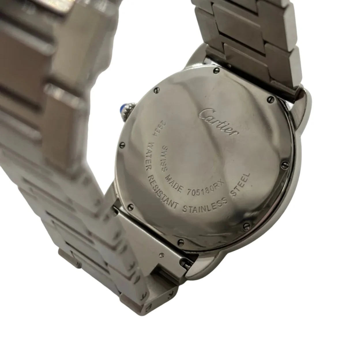 Montre CARTIER "Ronde Solo" en acier - Image 4