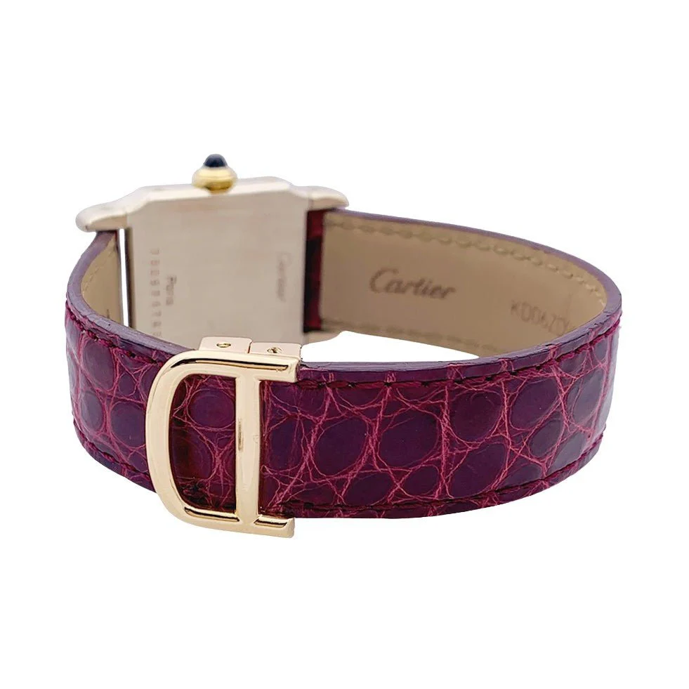 Montre CARTIER "Santos", deux ors - Image 3