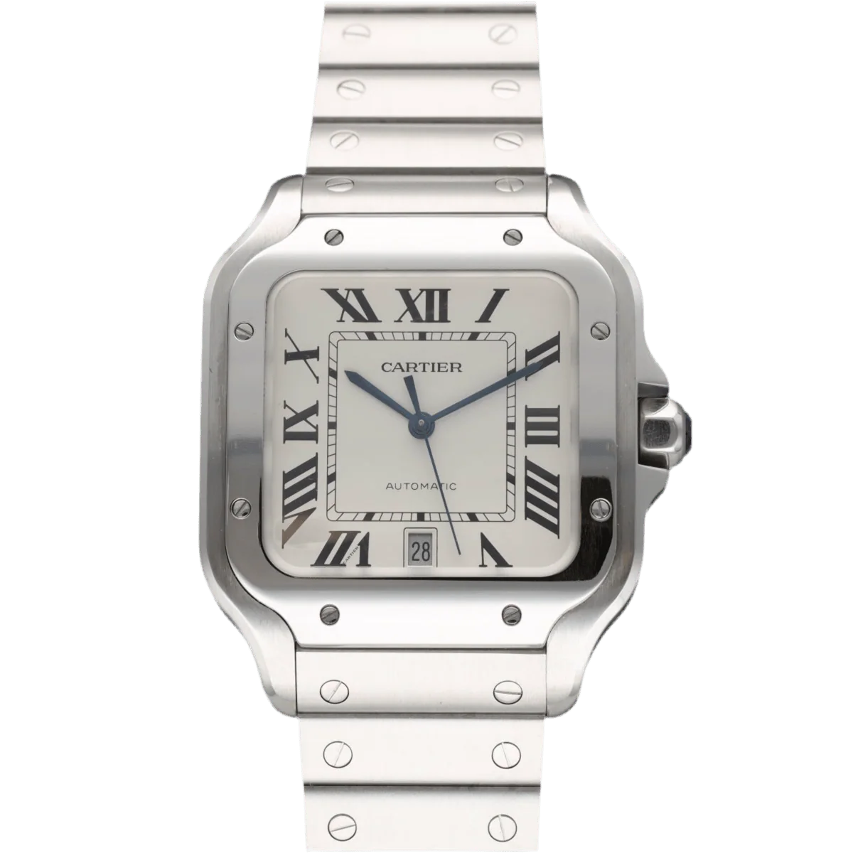 Montre CARTIER "Santos" en acier