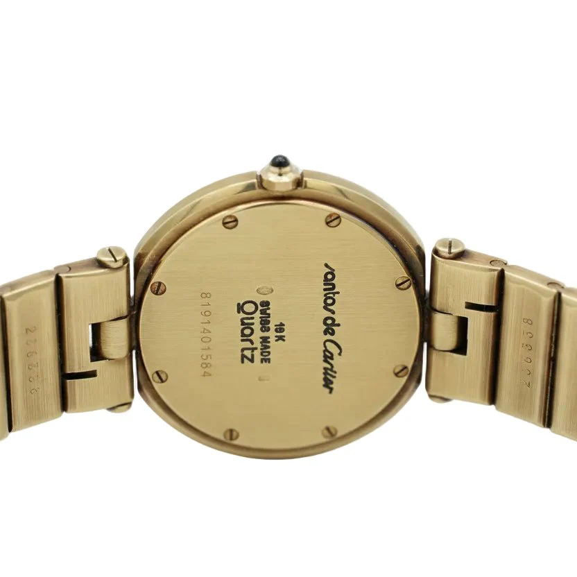 Montre CARTIER "Santos Vendôme" en or jaune - Image 4