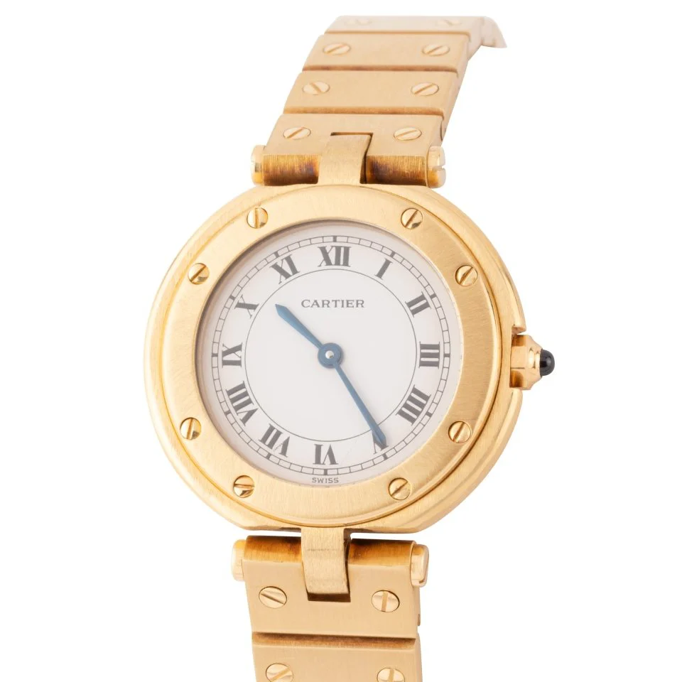Montre CARTIER "Santos Vendôme" en or jaune - Image 2
