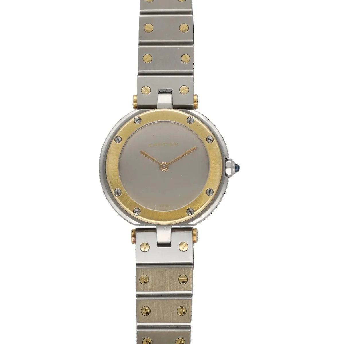 Montre CARTIER "Santos Vendôme" en or jaune et acier