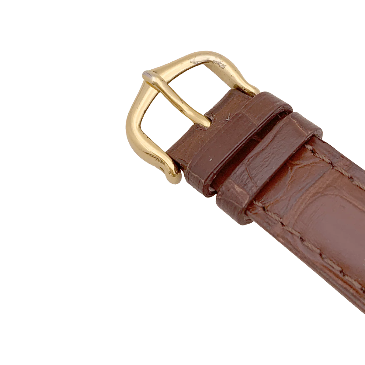 Montre Cartier "Tank Must" argent plaqué or, cuir. - Image 5