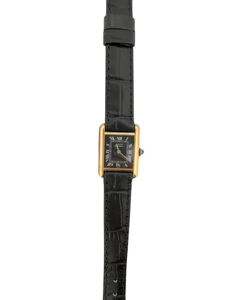 Montre CARTIER "Tank Must" en plaqué or jaune