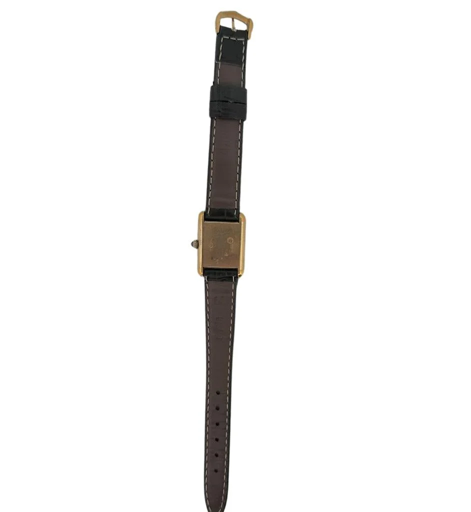 Montre CARTIER "Tank Must" en plaqué or jaune - Image 3