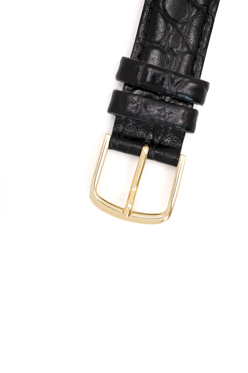 Montre CARTIER "Tank Must Trinity" en vermeil et cuir - Image 8