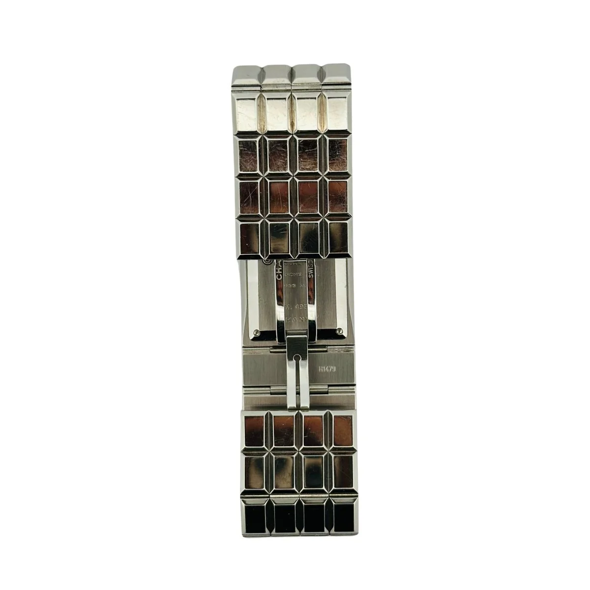 Montre CHANEL "Chocolat" acier et diamants - Image 3