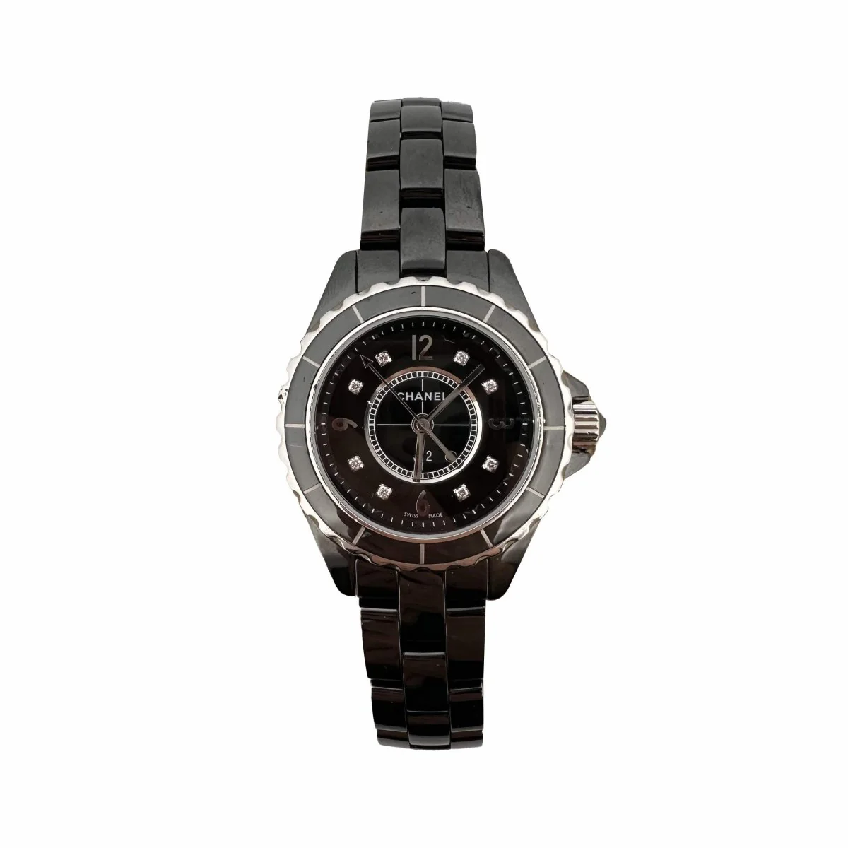 Montre CHANEL J12 acier en céramique noire