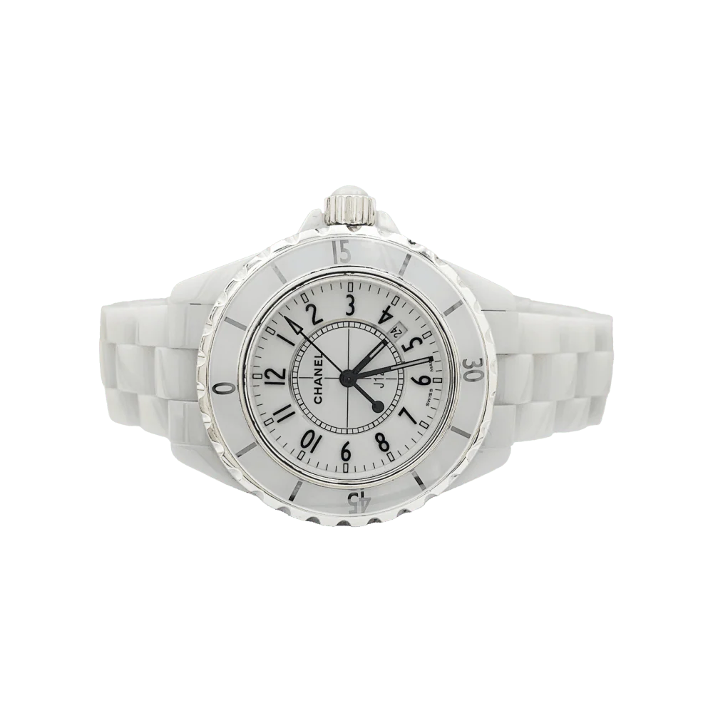 Montre CHANEL "J12" en céramique et acier - Image 3