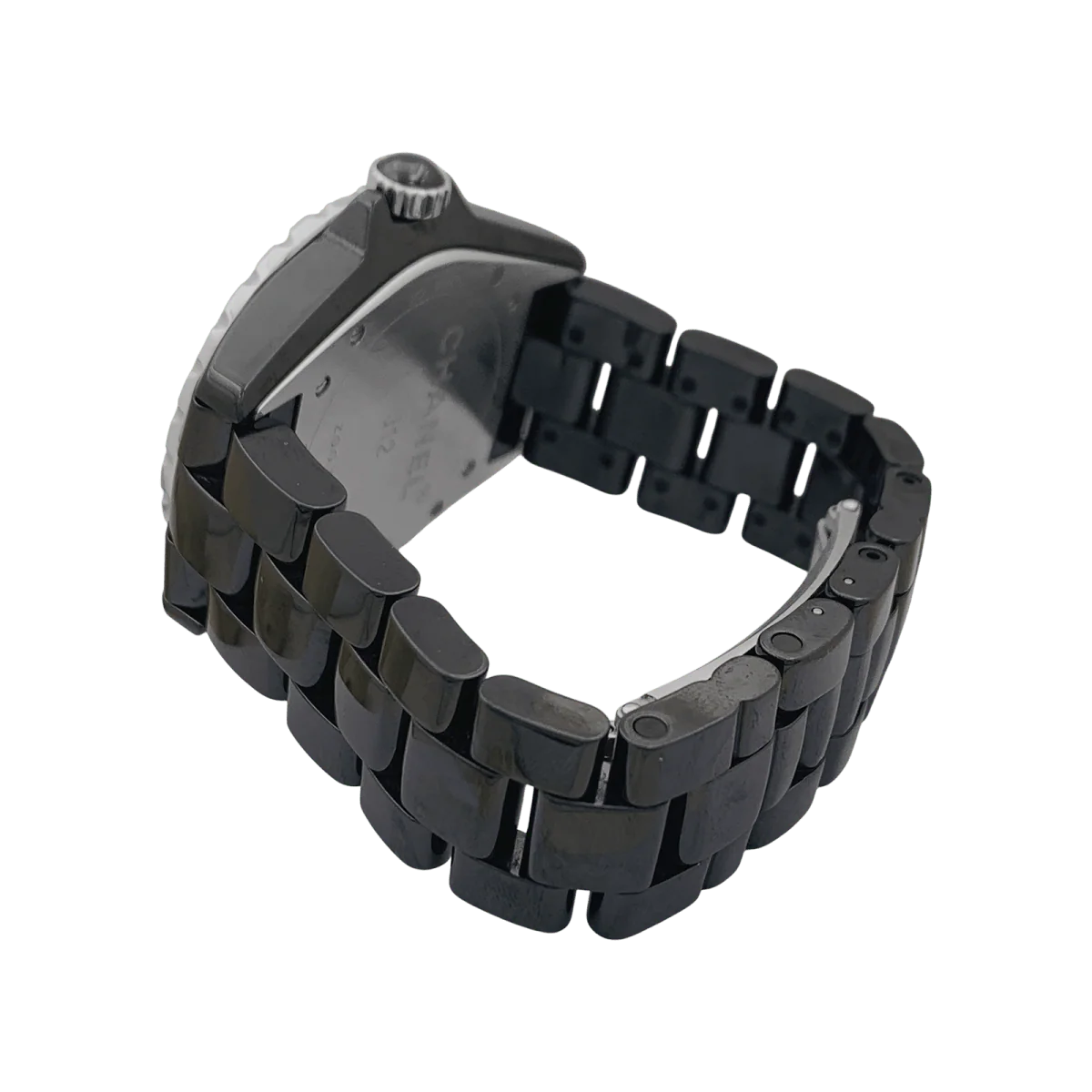 Montre Automatique CHANEL "J12" en céramique, acier et diamants - Image 5