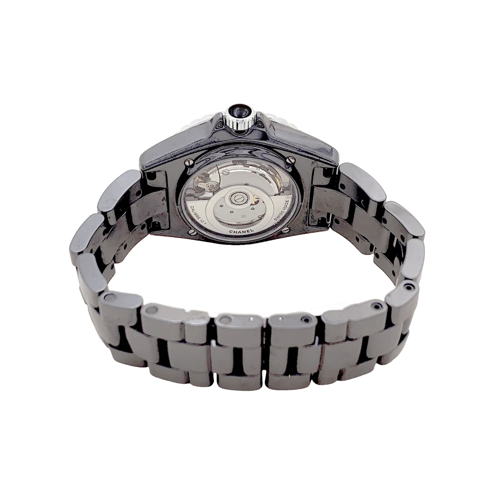 Montre CHANEL "J12 Phantom" en céramique et acier - Image 5