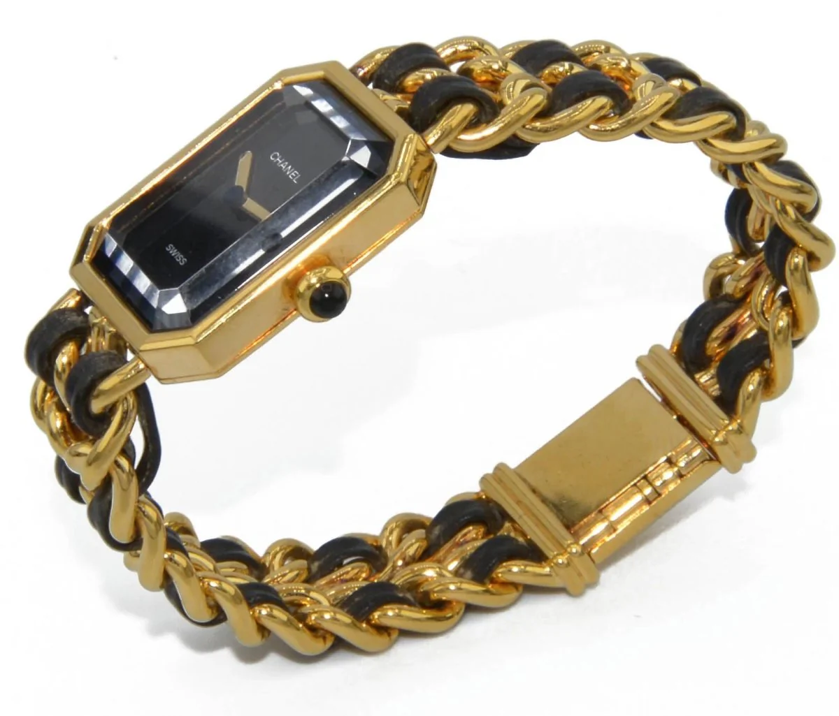 Montre Chanel ma première en métal doré - Image 4