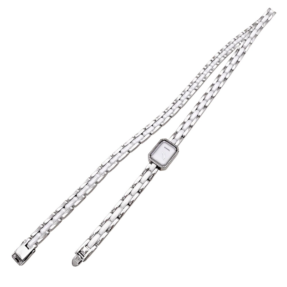 Montre CHANEL "Première Rock" en acier, céramique et diamants - Image 4