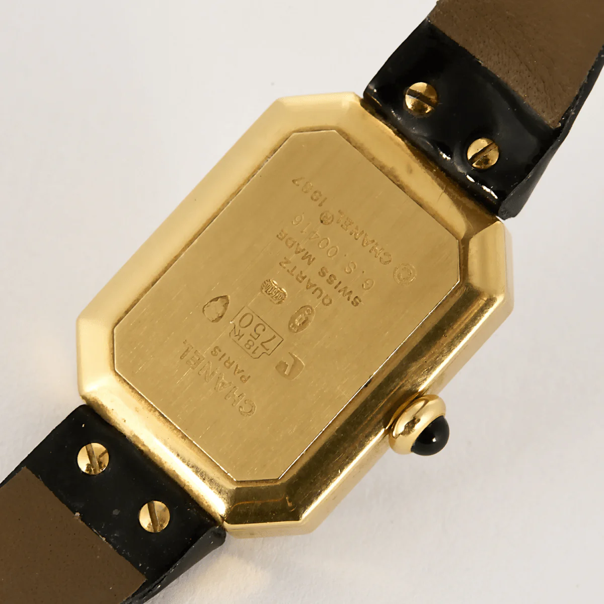 Montre Chanel Première en or jaune 18 carats - Image 9