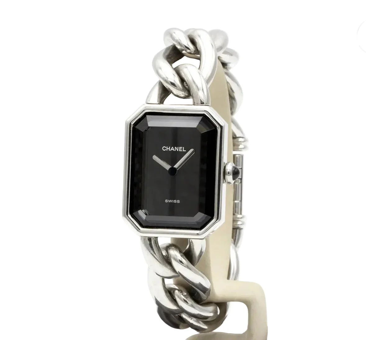 Montre CHANEL "Première Gourmette" en acier et quartz - Image 3