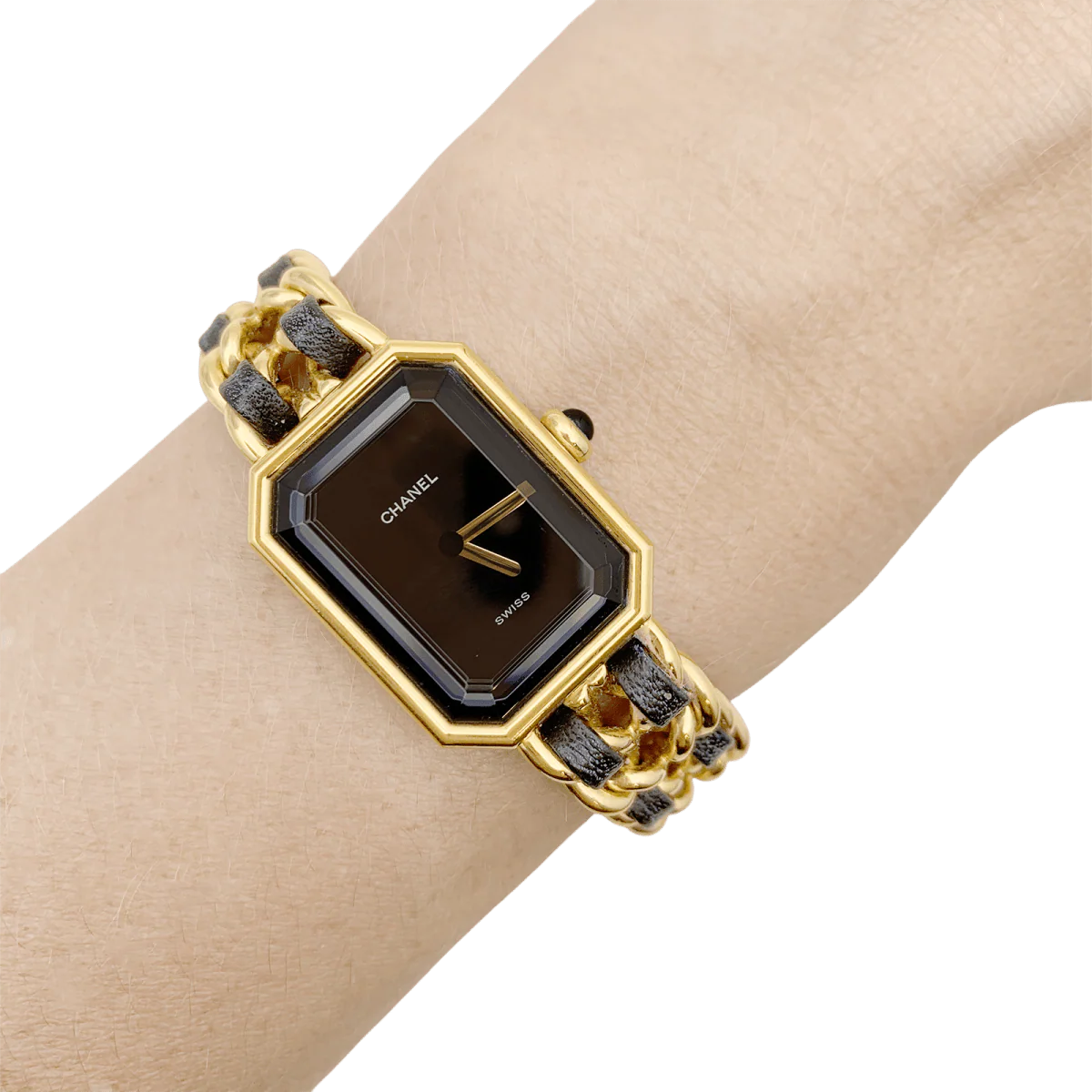 Montre CHANEL "Première" en acier et cuir - Image 2