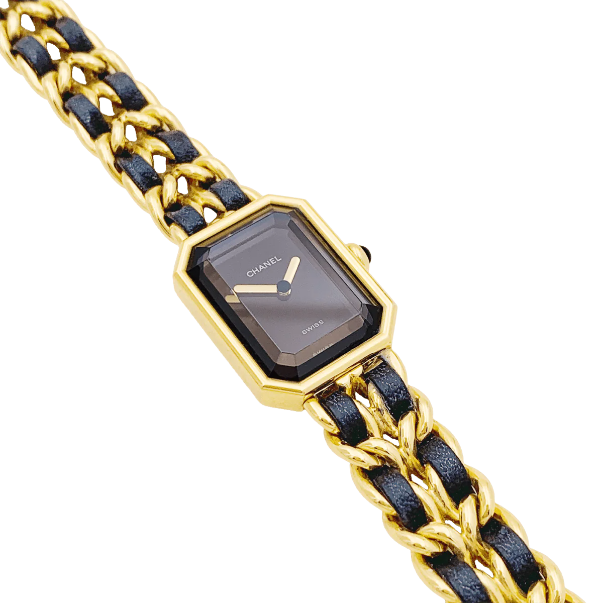 Montre CHANEL "Première" en acier et cuir - Image 3