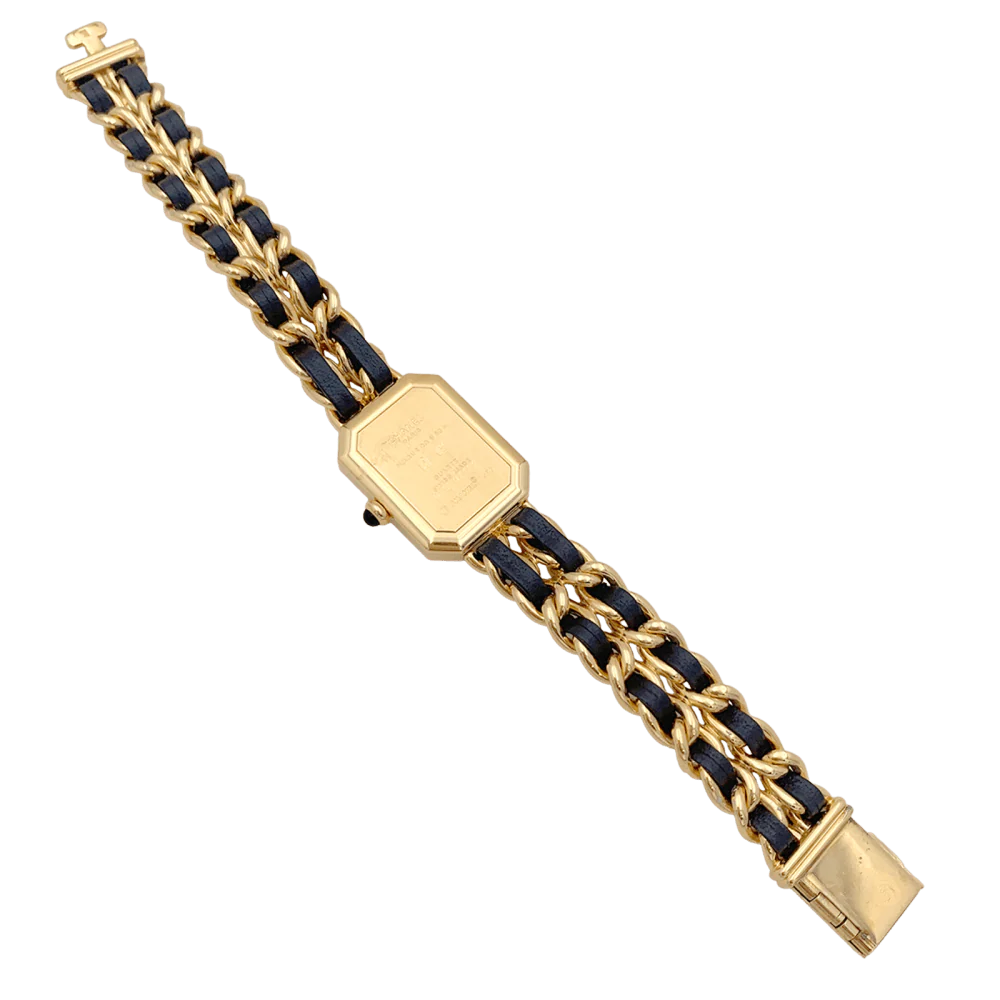 Montre CHANEL "Première" en acier, cuir et quartz - Image 5