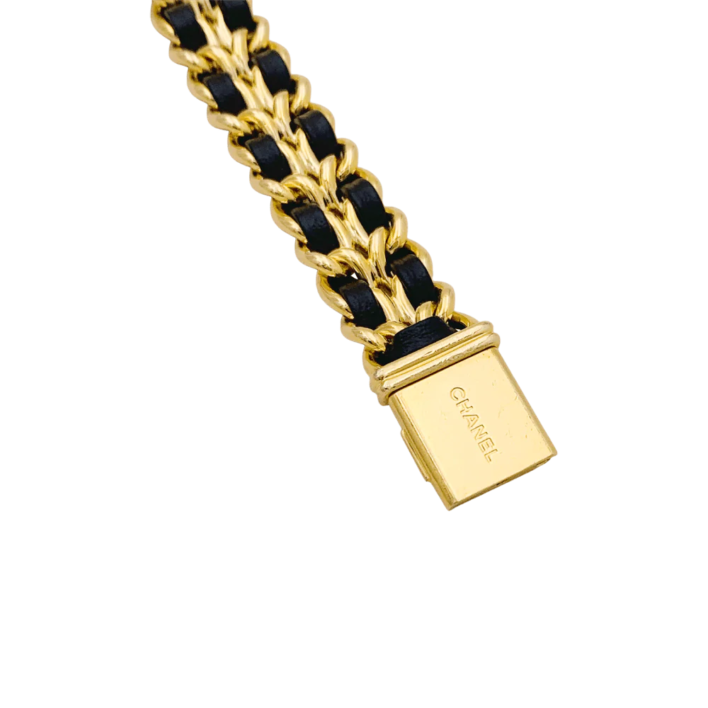 Montre CHANEL "Première" en or, acier et cuir - Image 5