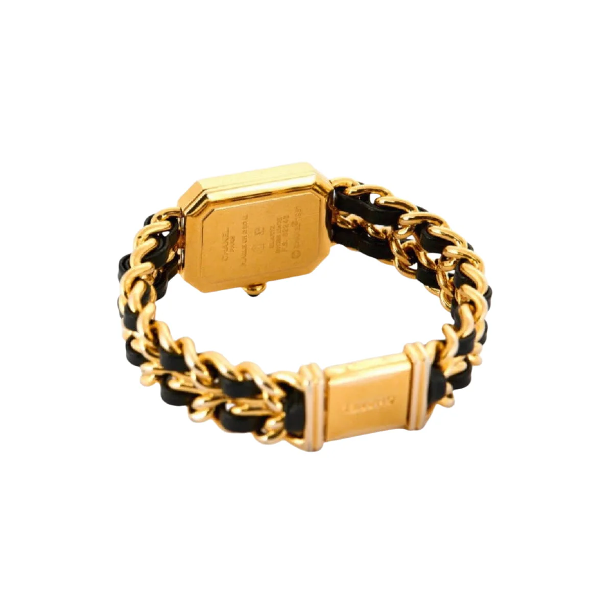 Montre CHANEL Première – Plaqué or / Taille L - Image 10