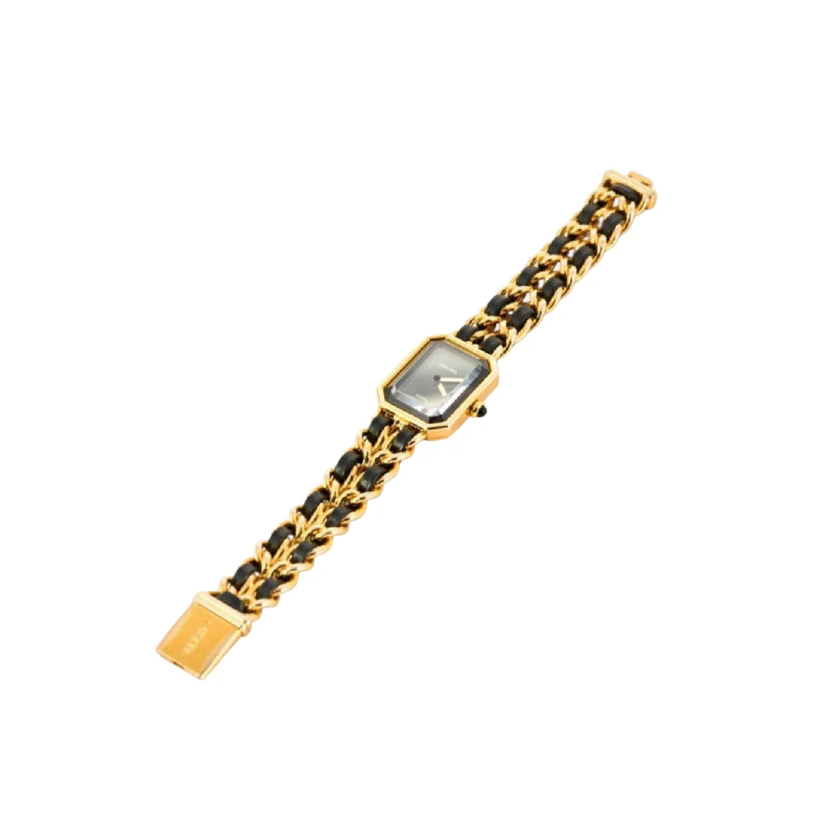 Montre CHANEL Première – Plaqué or / Taille L - Image 11