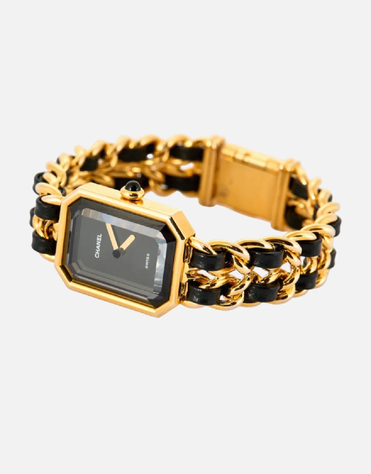 Montre CHANEL Première – Plaqué or / Taille L - Image 2
