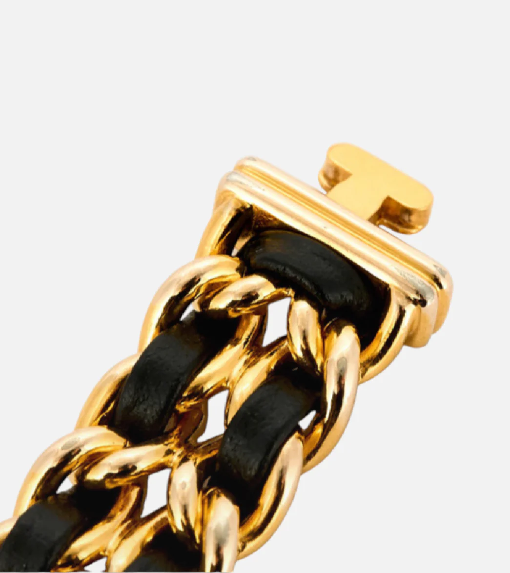 Montre CHANEL Première – Plaqué or / Taille L - Image 6