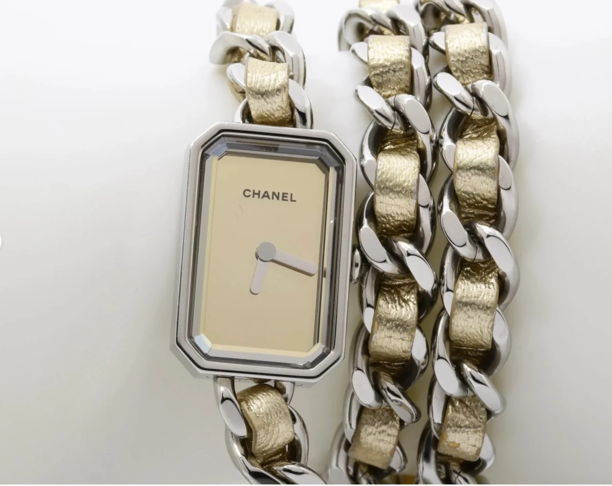 Montre CHANEL "Première Rock Gold" en acier